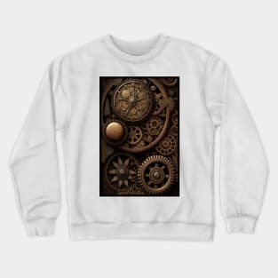 Steampunk Engine Crewneck Sweatshirt